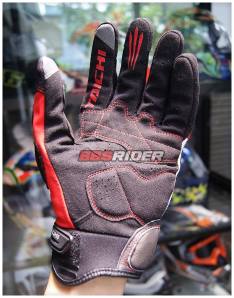 glove rs taichi velocity mesh carbon RST404 tampak telapak