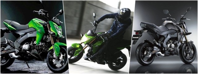 small naked bike kawasaki z125