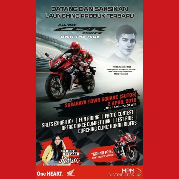 launching cbr 150 surabaya