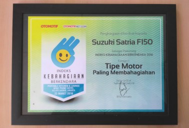 satria paling membahagiakan