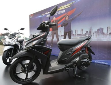 yamaha mio z putih dan hitam
