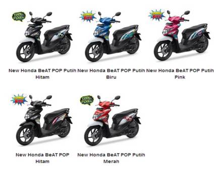 varian warna honda beat pop 2016