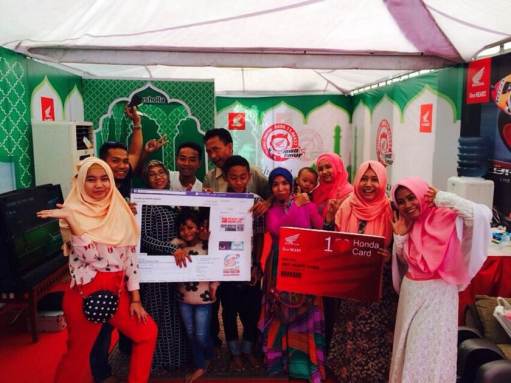 bale santai honda Honda one heart card