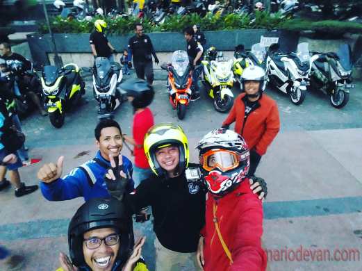 foto bersama Yamaha Nmax