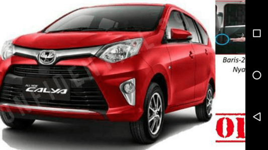 gambar official Toyota Calya