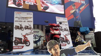 Yamaha Mio Z warna baru warna merah