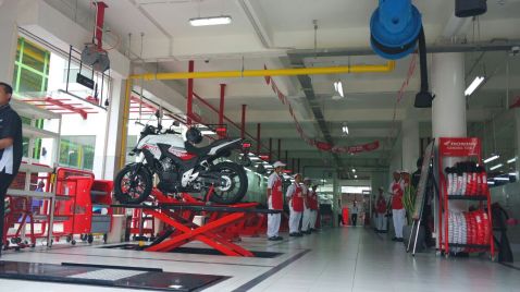 Ruang service khusus Big wing disediakan