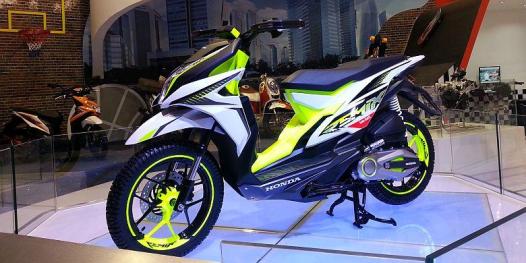 Konsep honda remix yang sempat dipamerkan di ajang IMOS 2014 silam