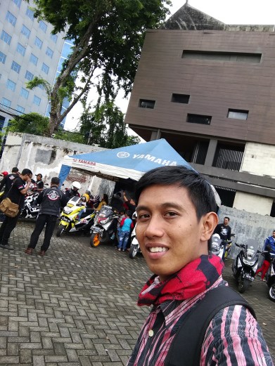 hasil foto dengan kamera depan