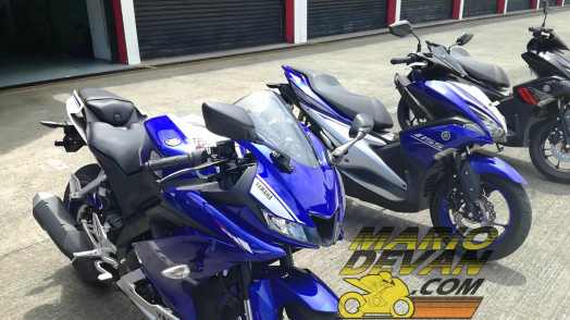 Yamaha R15 disandingkan dengan Aerox