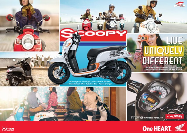 Scoopy model terbaru 2017