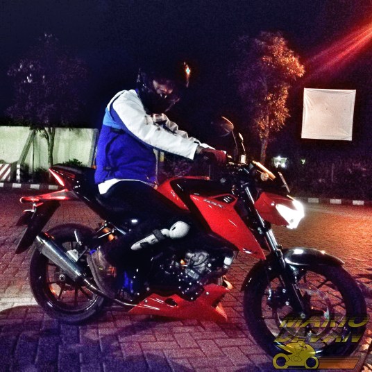 GSX-S150 dengan knalpot SARPP