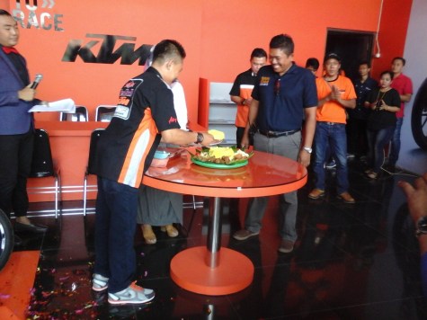 Grand opening KTM Cirebon dealer